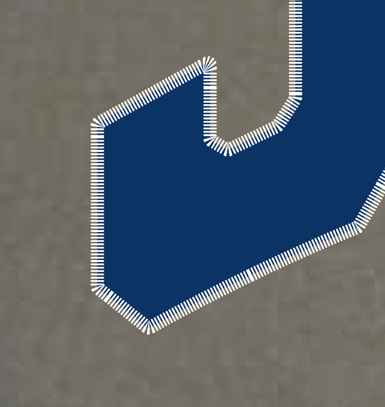 "Stitch" AWDis Hooded Sweatshirt (green)