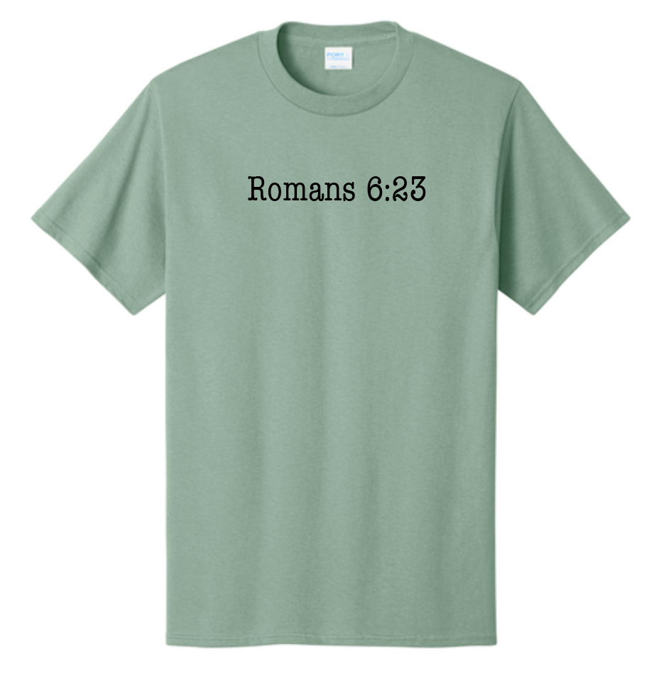 Jesus Paid it All: Basic S/S T-shirt (green)
