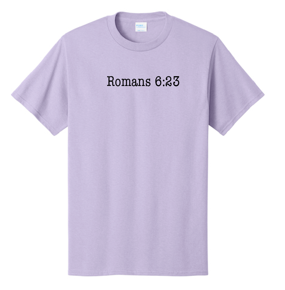 Jesus Paid it All: Basic S/S T-shirt (lavender)