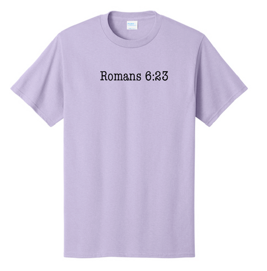 Jesus Paid it All: Basic S/S T-shirt (lavender)