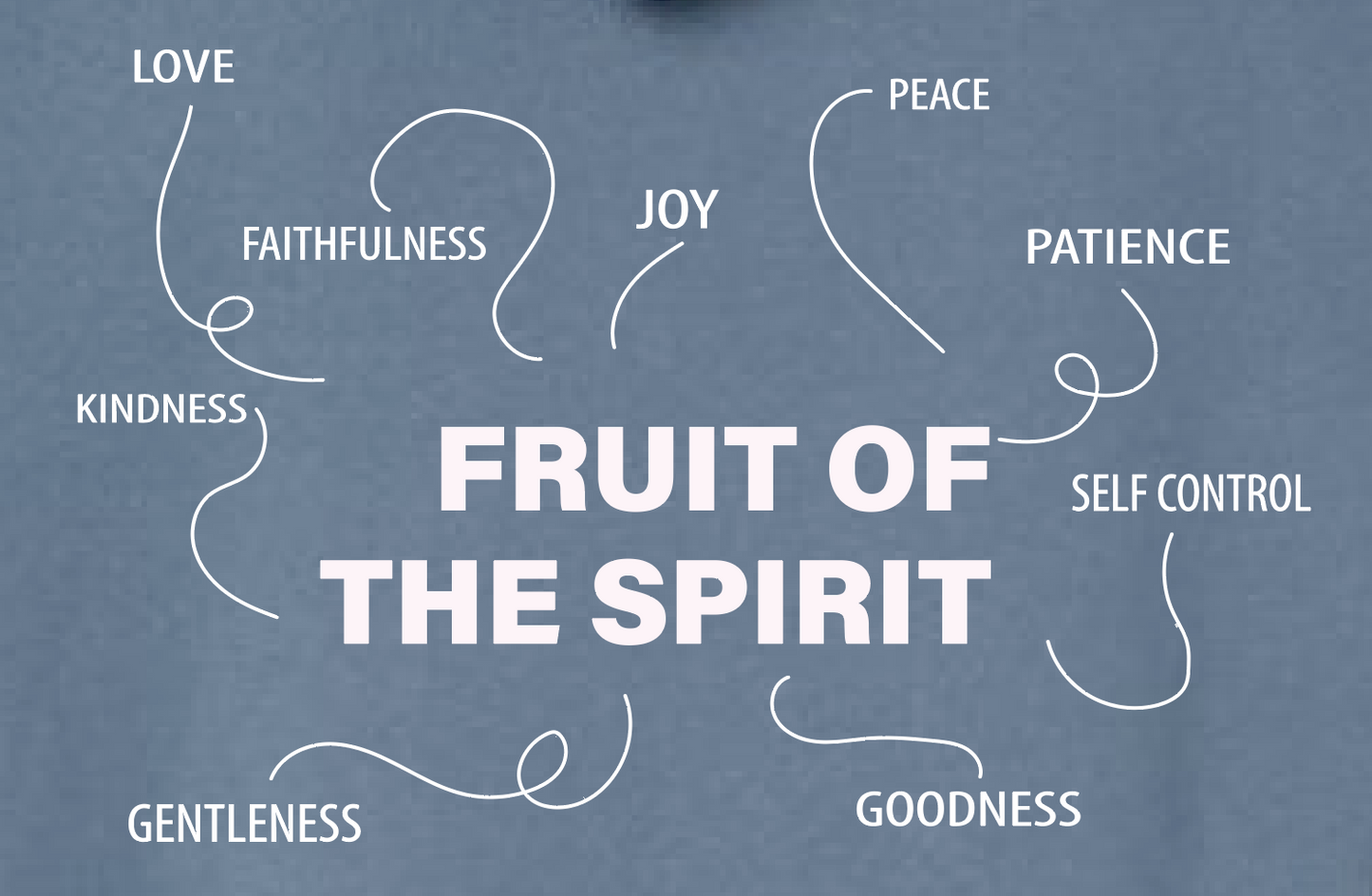 Fruit of the Spirit: Independent Trading Elevated Hooded Sweatshirt (blue)