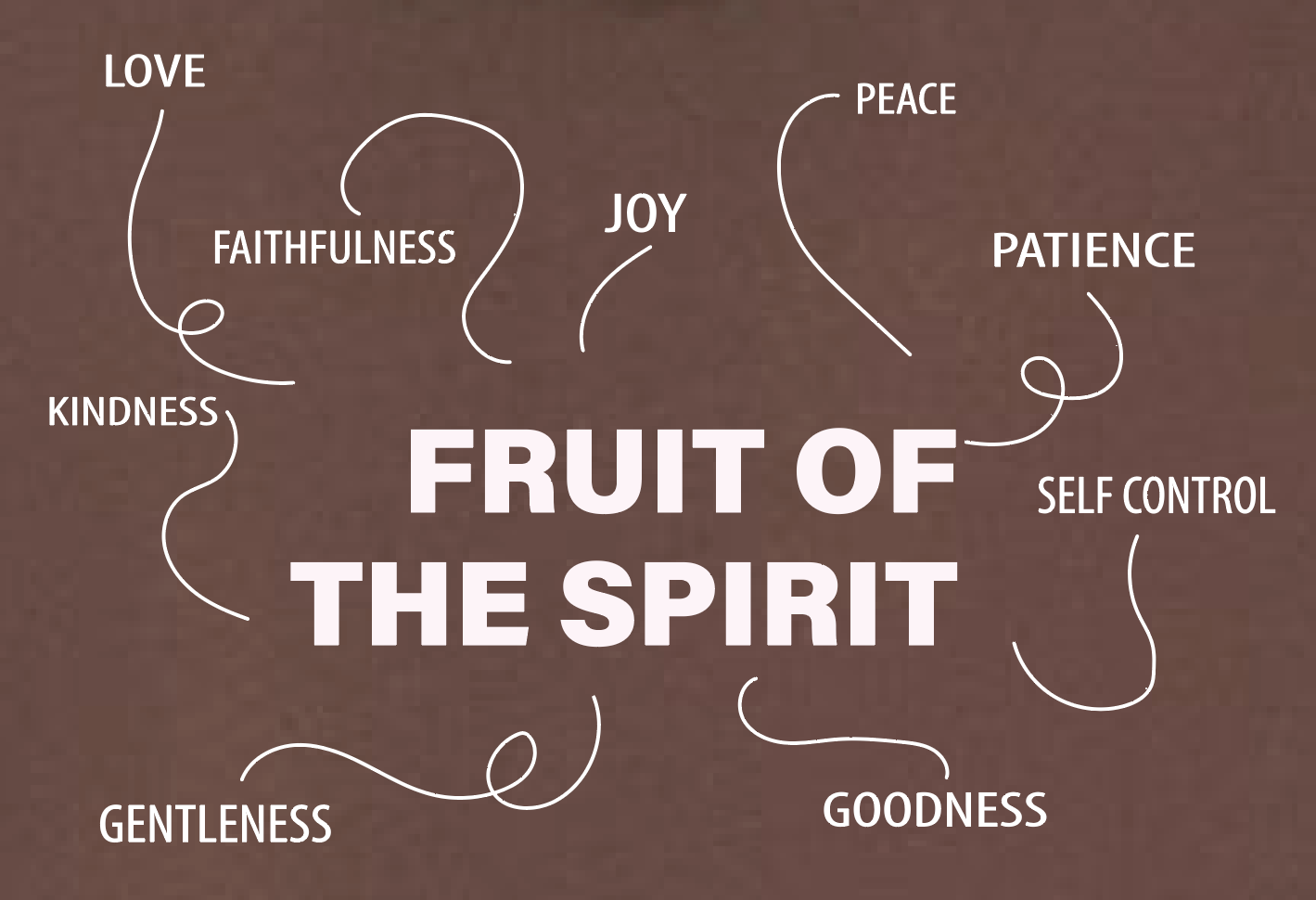 Fruit of the Spirit: Independent Trading Elevated Hooded Sweatshirt (brown)