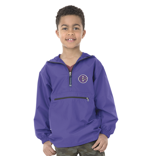 Royals Design UNLINED Pack-n-Go Jacket (purple)(youth)