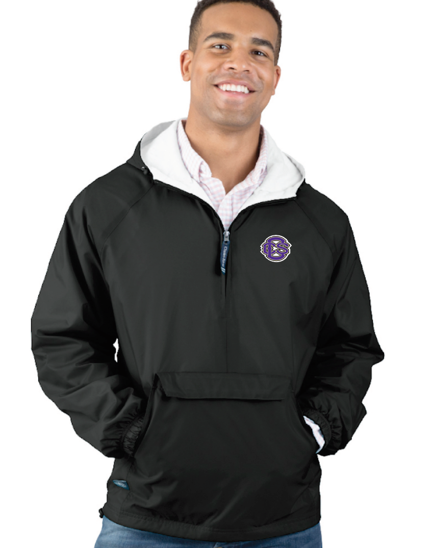 Royals Design LINED Pack-n-Go Jacket (black)