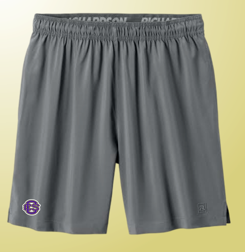 Fan Gear (8273) "CCS Logo" Richardson Woven Short (charcoal)