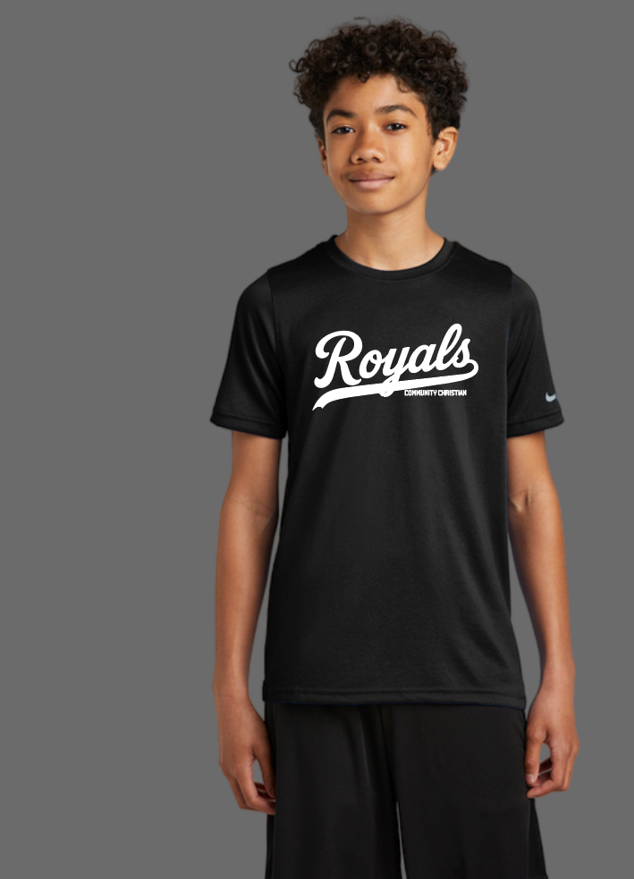 Fan Gear (8017) Nike Dri-Fit rLegend S/S T-shirt (youth)(black)