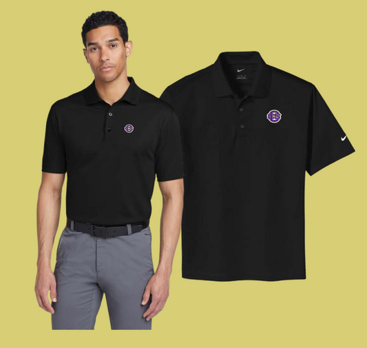 Fan Gear (8273) "CCS Logo" Design Nike Dri-Fit Polo (black)