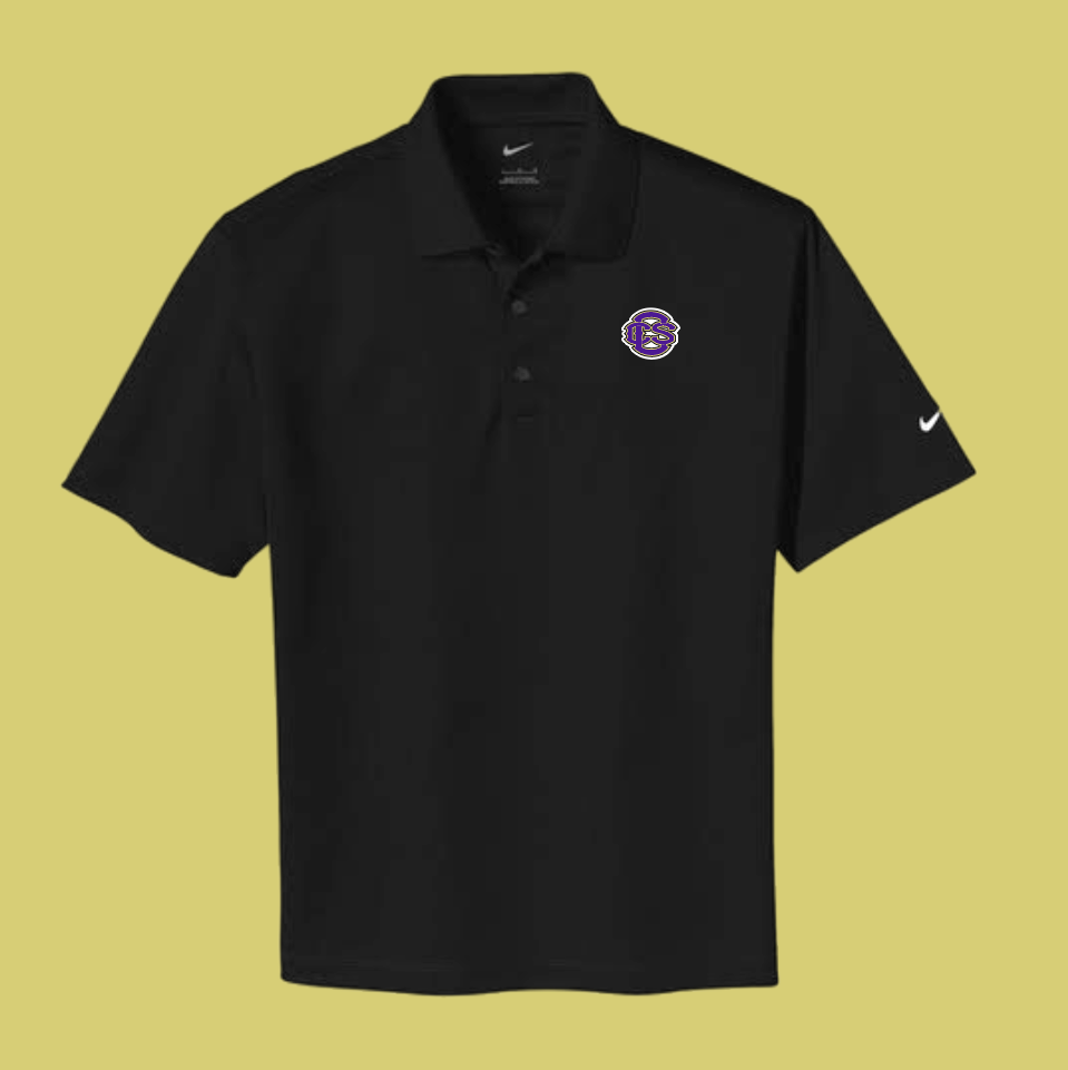 Fan Gear (8273) "CCS Logo" Design Nike Dri-Fit Polo (black)