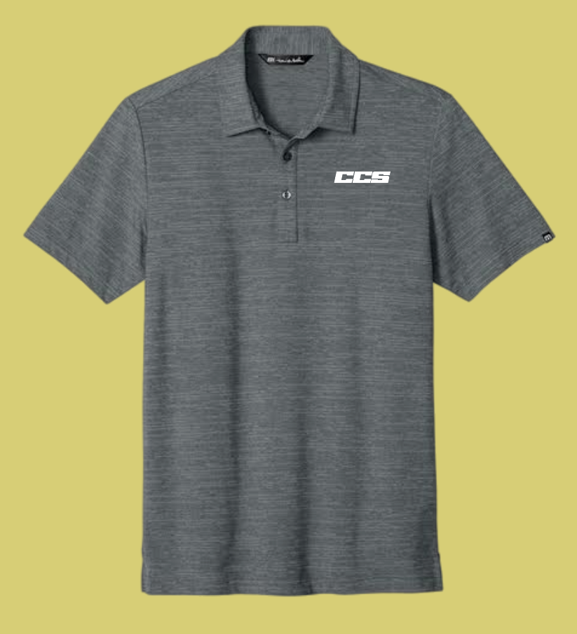 Fan Gear (8274) "CCS" Design TravisMathew Crestview Polo (grey heather)